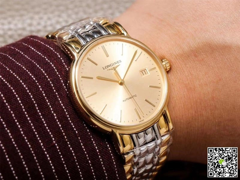 Longines Presence L4.921.2.32.7 RM Factory 1:1 Best Edition Replica Watch Gold Dial